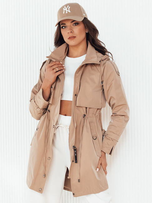 Damen Parka Jacke BRENS beige Dstreet TY4232