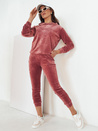 Damen Veloursanzug Vogue Velour Farbe Rosa DSTREET AY0877