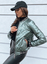 Damen Steppjacke BASEBALL Dunkelgrün Dstreet TY2562