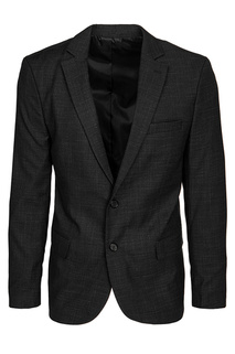 Einreihiger Herren-Blazer schwarz Dstreet MX0638