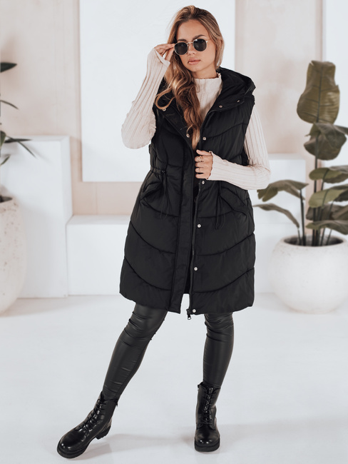 Damen Steppweste GAMIS Schwarz Dstreet TY3291