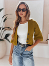 Damen Strickjacke NUTI Farbe Senffarbe DSTREET MY1673