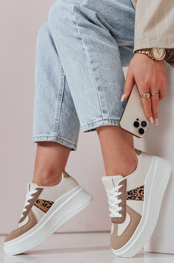 Damen Plateau Turnschuhe MODNIKKI khaki Dstreet ZY0874