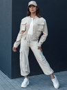 Damen Bomberjacke PRIEV beige Dstreet TY4306