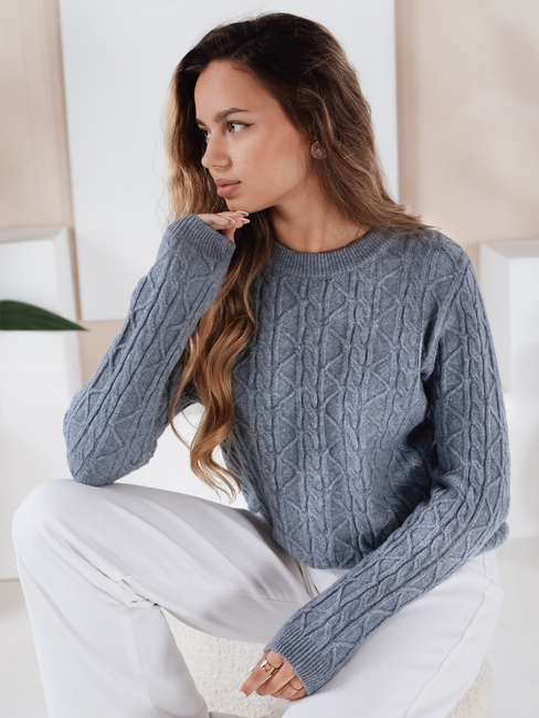 Damen-Pullover BRAVINAi blau Dstreet MY2530