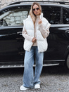 Damen Steppweste NIMIA Ecru Dstreet TY3250