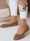 Damen Ballerinas mit flachem Absatz ASTELLA khaki Dstreet ZY0631