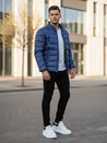 Herren Steppjacke Farbe Dunkelblau DSTREET TX4446