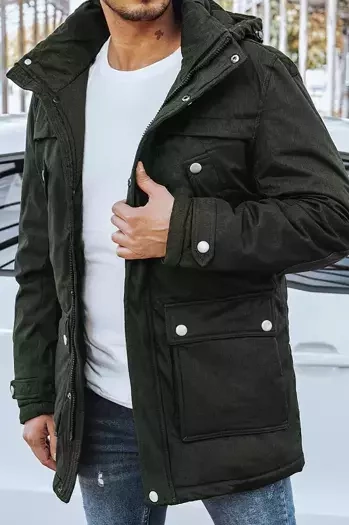 Herren Winterjacke grün Dstreet TX4280