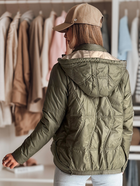 Damen Übergangs-Steppjacke MARISSIA grün Dstreet TY4852