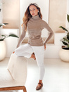 Damen-Rollkragenpullover VANORIA beige Dstreet MY2489