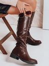 Frauen braune Stiefel Dstreet ZY1086