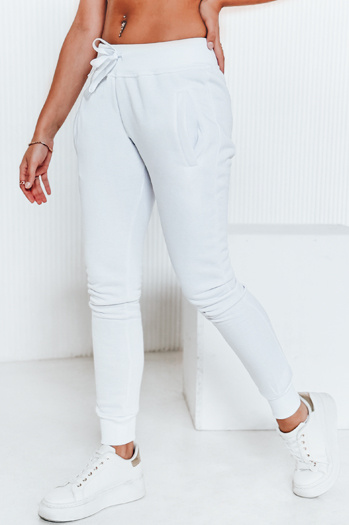 Damen Jogginghose FITS Weiß Dstreet UY0134