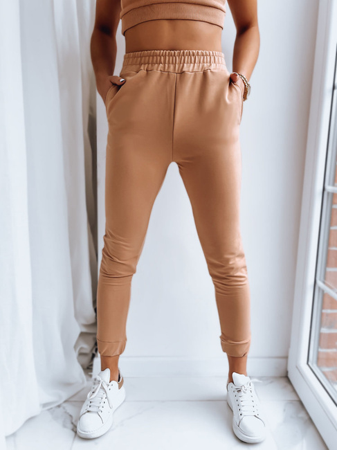 Damen Jogginghose MY HONEY Farbe Camel DSTREET UY1416