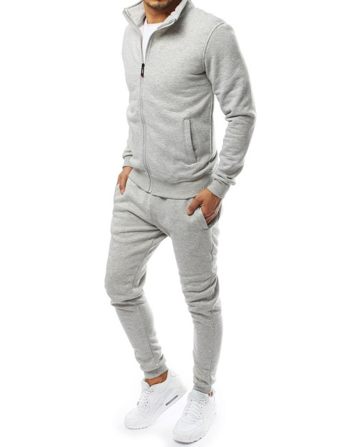 Herren Trainingsanzug Hellgrau Dstreet AX0228