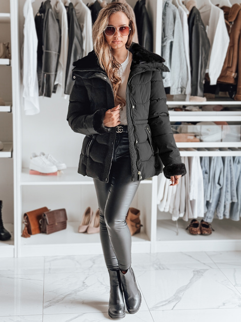 WINTERGIRL Damen Steppjacke schwarz Dstreet TY4933