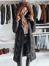 Lange Damen Steppjacke WINTERACT schwarz Dstreet TY4778