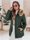 Damen Winterjacke SOLARIS Farbe Grün DSTREET TY4008