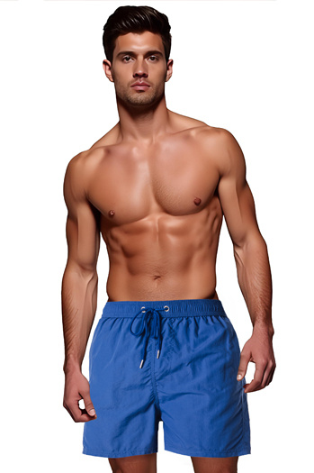 Herren-Badeshorts dunkelblau Dstreet SX2460