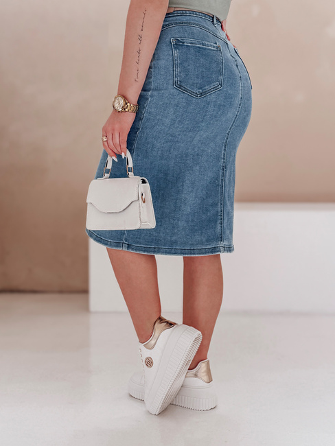 Midirock aus Denim GUZIKOVA blau Dstreet CY0509