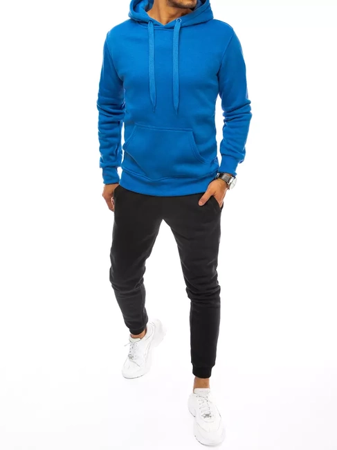 Herren Trainingsanzug-Set Farbe Blau-Schwarz DSTREET AX0645
