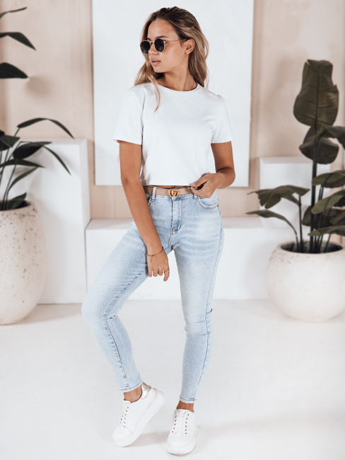 Damen Push Up Jeans hellblau Dstreet UY2808