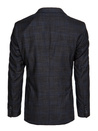 Grauer einreihiger Blazer für Männer Dstreet MX0639