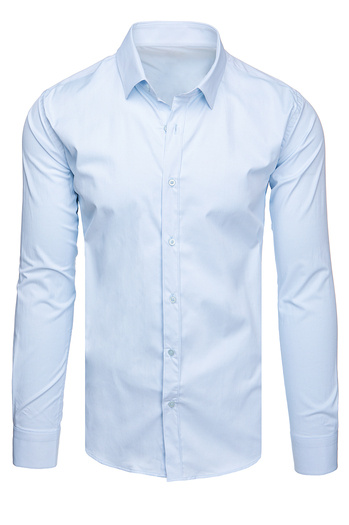 Blaues Herrenhemd Dstreet DX2614