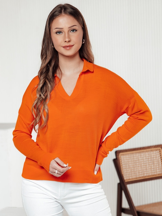 Damen Pullover in Einheitsgröße VISTILLA orange Dstreet MY2414