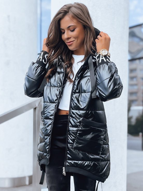 Damen Steppjacke FASHION CHIC schwarz Dstreet TY3779