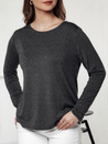 Damen Einheitsgröße Bluse LUCERIA mit Anhänger graphit Dstreet RY2675