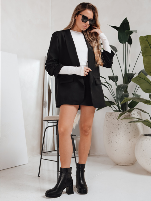 Isolierte Damenstiefel schwarz Dstreet ZY1253