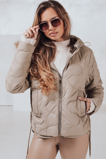 Damen Steppjacke OLMOS Farbe Beige DSTREET TY4238