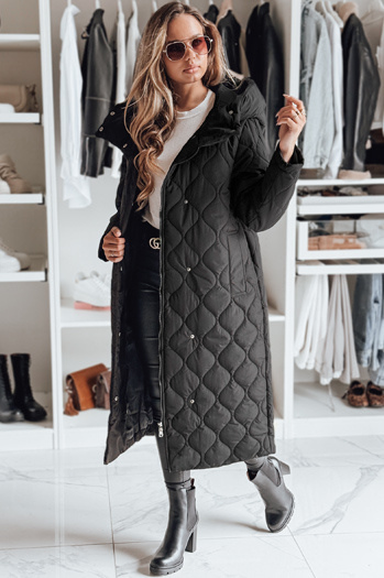 Damen Winterjacke LIKEMIRA gesteppt schwarz Dstreet TY4929