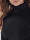 Damen-Rollkragenpullover VANORIA schwarz Dstreet MY2488