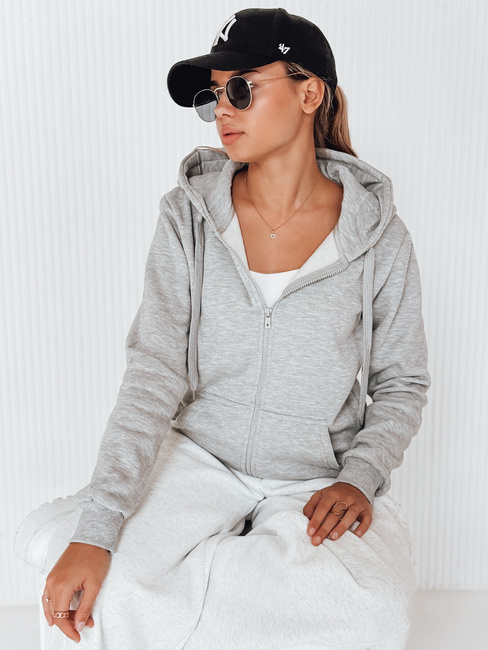 Damen VICTORIA Sweatshirt hellgrau BY0228