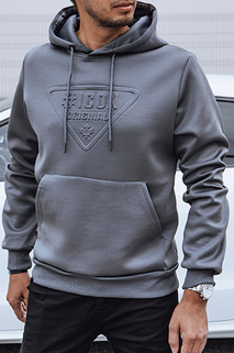 Herren Kapuzenpulli dunkelgrau Dstreet BX5852