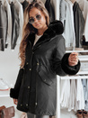 Damen Winterjacke ARCTIC Farbe Schwarz DSTREET TY3986