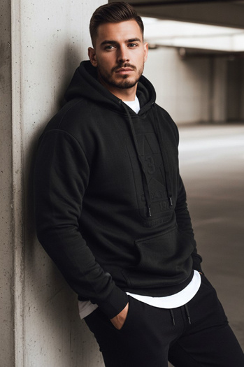 Herren Sweatshirt schwarz Dstreet BX5933