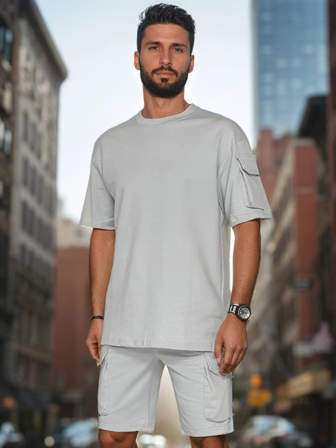 Herren-Basisset grau Dstreet AX0797