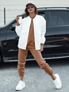 Damen Trainingsanzug Set ARIELLA PREMIUM mokka Dstreet AY1097