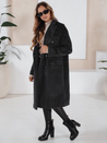 Damen Wintermantel lang oversize schwarz Dstreet NY0765