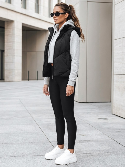 Damen Steppweste LIKEHUGS schwarz Dstreet TY4978