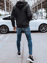 Herren Sweatshirt mit Aufdruck Farbe Dunkelgrau DSTREET BX5632_4