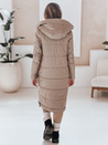 Damen Übergangsjacke ORVITA gesteppt mit Kapuze beige Dstreet TY5026