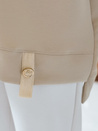 Damenbluse in Übergröße SHINE LOVE beige Dstreet RY2914