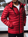 Herren Steppjacke Farbe Rot DSTREET TX4447