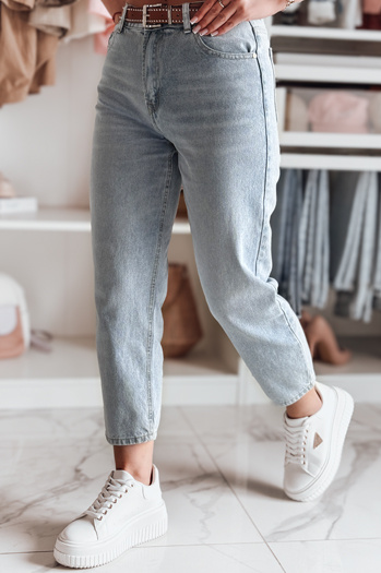 Damen Denim Mom Fit Hose AUREZA blau Dstreet UY2501