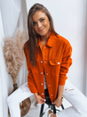 Damen Hemdjacke ALEXANDRIA Farbe Orange DSTREET TY3602