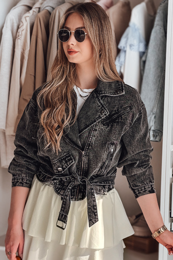 RAMMATR Damen Denim Ramon Jacke schwarz Dstreet TY4894